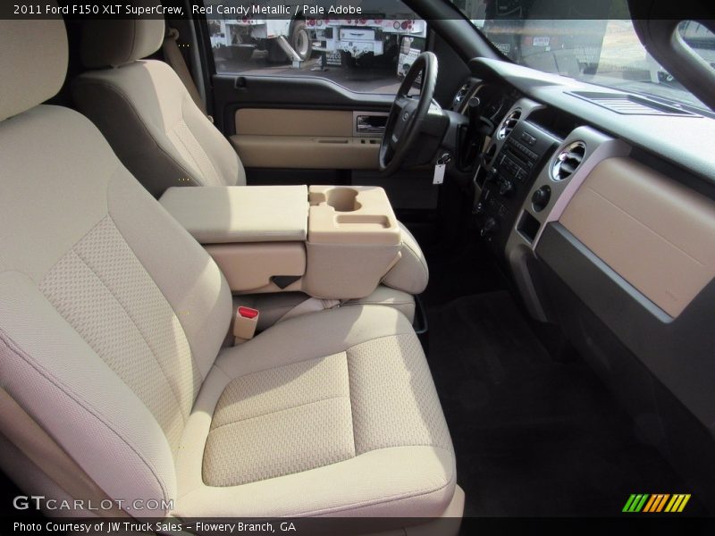 Red Candy Metallic / Pale Adobe 2011 Ford F150 XLT SuperCrew
