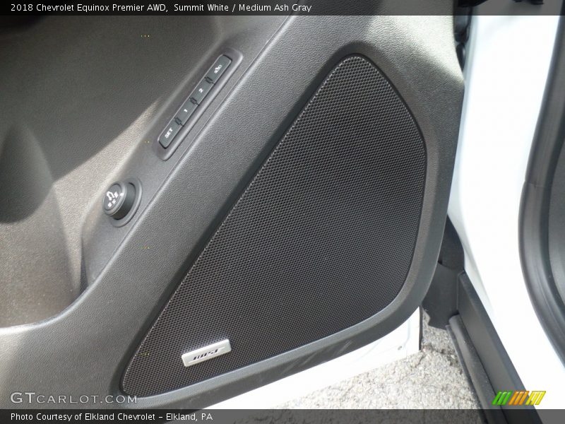 Summit White / Medium Ash Gray 2018 Chevrolet Equinox Premier AWD