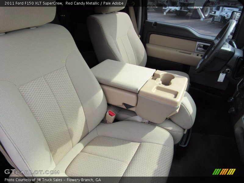 Red Candy Metallic / Pale Adobe 2011 Ford F150 XLT SuperCrew