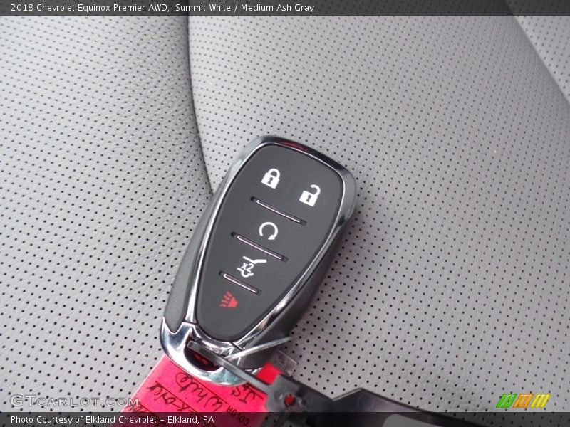Summit White / Medium Ash Gray 2018 Chevrolet Equinox Premier AWD
