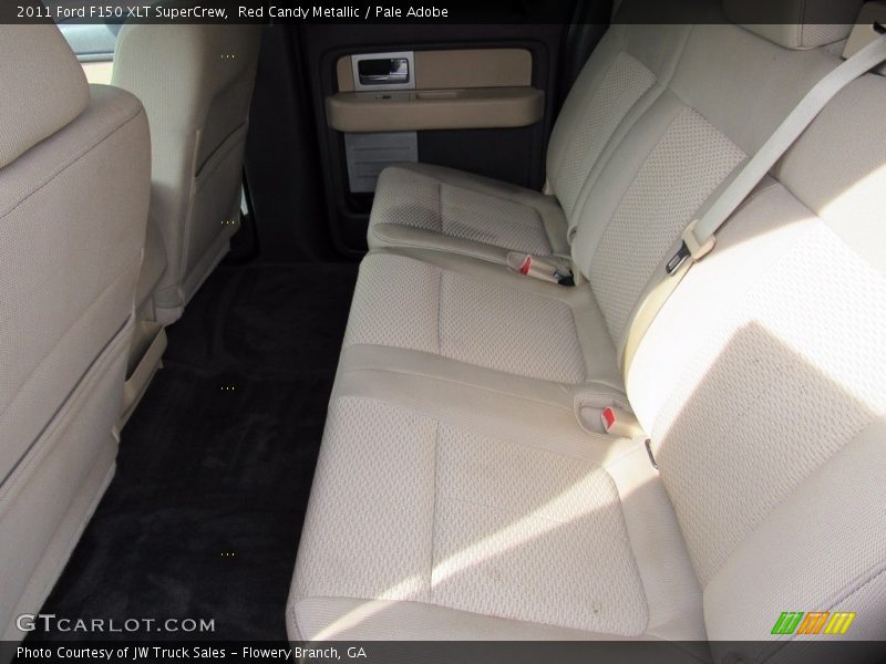 Red Candy Metallic / Pale Adobe 2011 Ford F150 XLT SuperCrew