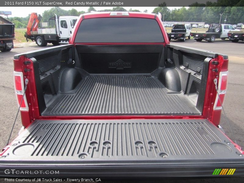 Red Candy Metallic / Pale Adobe 2011 Ford F150 XLT SuperCrew