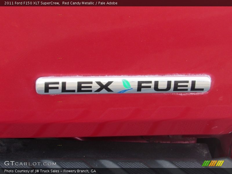 Red Candy Metallic / Pale Adobe 2011 Ford F150 XLT SuperCrew