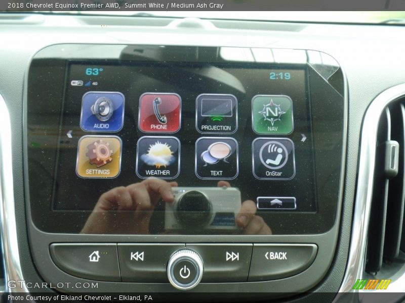Summit White / Medium Ash Gray 2018 Chevrolet Equinox Premier AWD