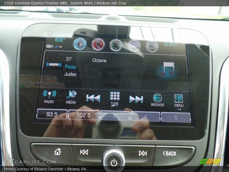 Summit White / Medium Ash Gray 2018 Chevrolet Equinox Premier AWD