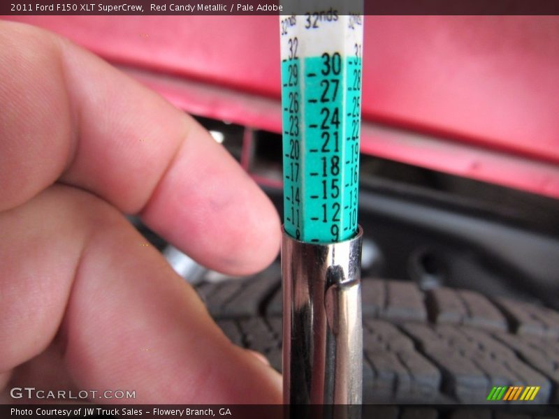 Red Candy Metallic / Pale Adobe 2011 Ford F150 XLT SuperCrew