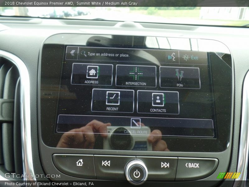 Summit White / Medium Ash Gray 2018 Chevrolet Equinox Premier AWD