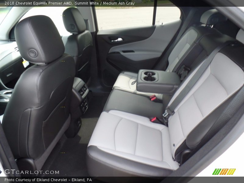 Summit White / Medium Ash Gray 2018 Chevrolet Equinox Premier AWD