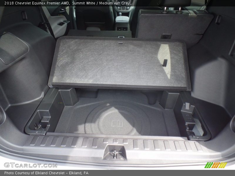 Summit White / Medium Ash Gray 2018 Chevrolet Equinox Premier AWD