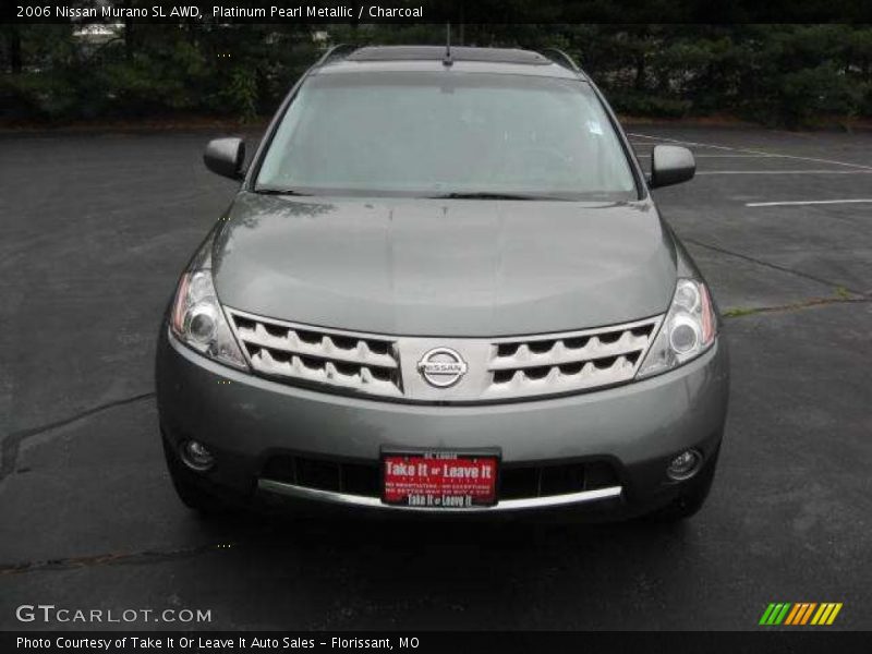 Platinum Pearl Metallic / Charcoal 2006 Nissan Murano SL AWD
