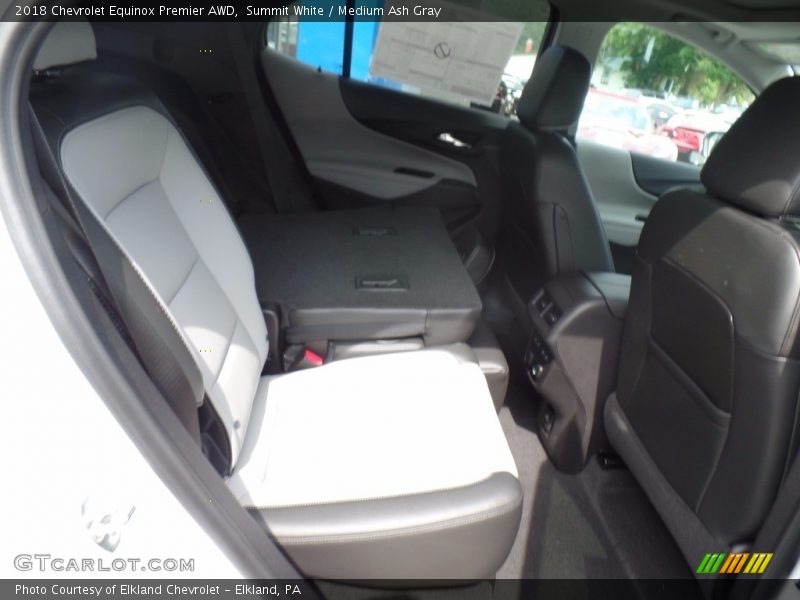 Summit White / Medium Ash Gray 2018 Chevrolet Equinox Premier AWD