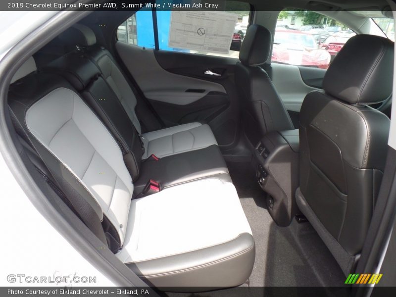 Summit White / Medium Ash Gray 2018 Chevrolet Equinox Premier AWD