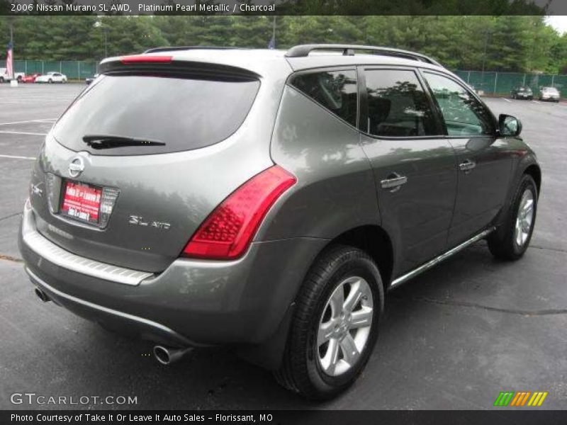 Platinum Pearl Metallic / Charcoal 2006 Nissan Murano SL AWD