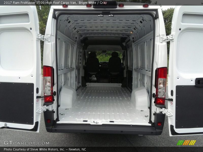 Bright White / Gray 2017 Ram ProMaster 3500 High Roof Cargo Van