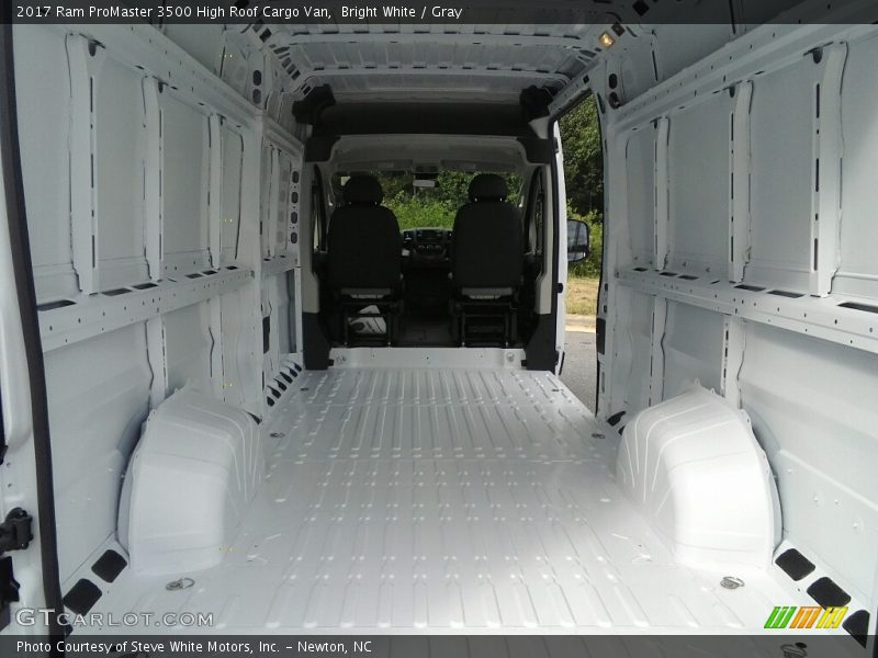 Bright White / Gray 2017 Ram ProMaster 3500 High Roof Cargo Van