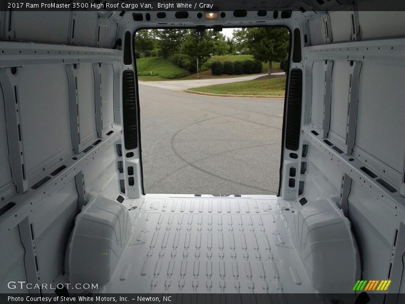 Bright White / Gray 2017 Ram ProMaster 3500 High Roof Cargo Van