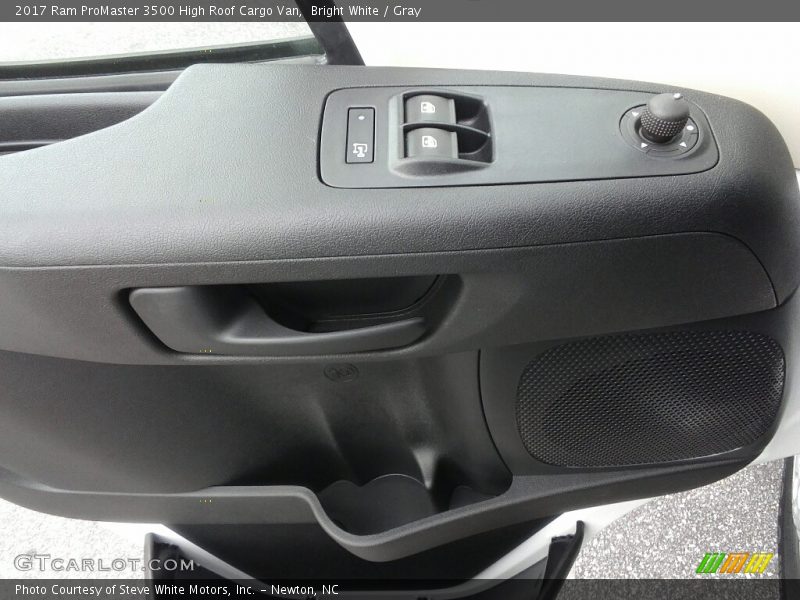 Bright White / Gray 2017 Ram ProMaster 3500 High Roof Cargo Van