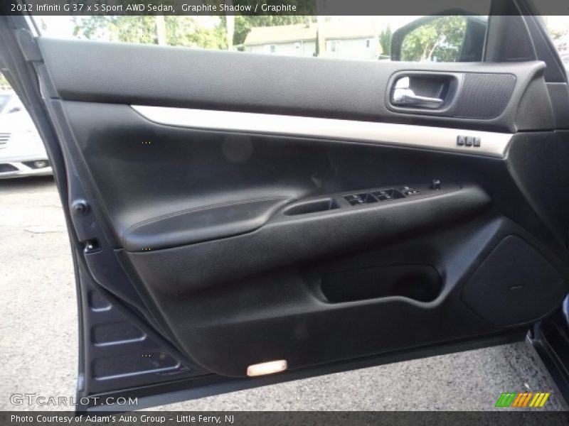 Graphite Shadow / Graphite 2012 Infiniti G 37 x S Sport AWD Sedan