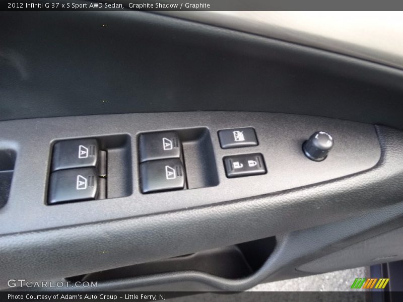 Graphite Shadow / Graphite 2012 Infiniti G 37 x S Sport AWD Sedan