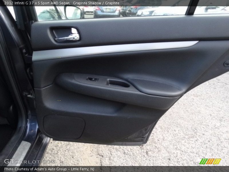 Graphite Shadow / Graphite 2012 Infiniti G 37 x S Sport AWD Sedan