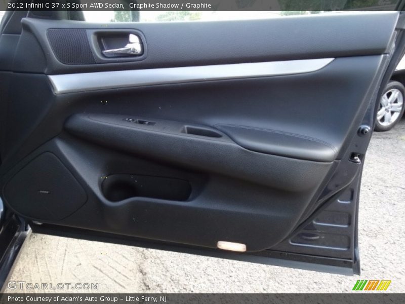 Graphite Shadow / Graphite 2012 Infiniti G 37 x S Sport AWD Sedan