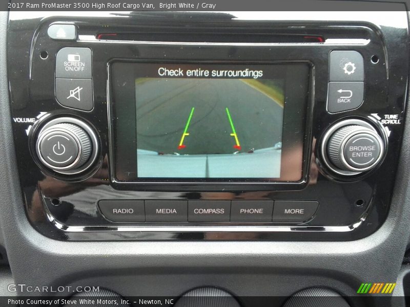 Bright White / Gray 2017 Ram ProMaster 3500 High Roof Cargo Van