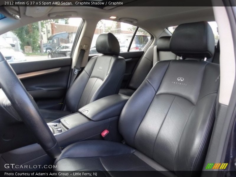 Graphite Shadow / Graphite 2012 Infiniti G 37 x S Sport AWD Sedan