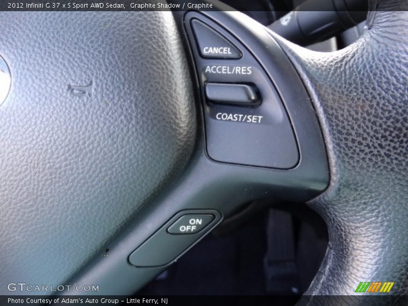 Graphite Shadow / Graphite 2012 Infiniti G 37 x S Sport AWD Sedan