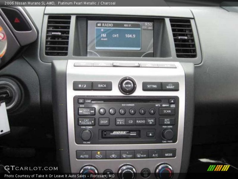 Platinum Pearl Metallic / Charcoal 2006 Nissan Murano SL AWD