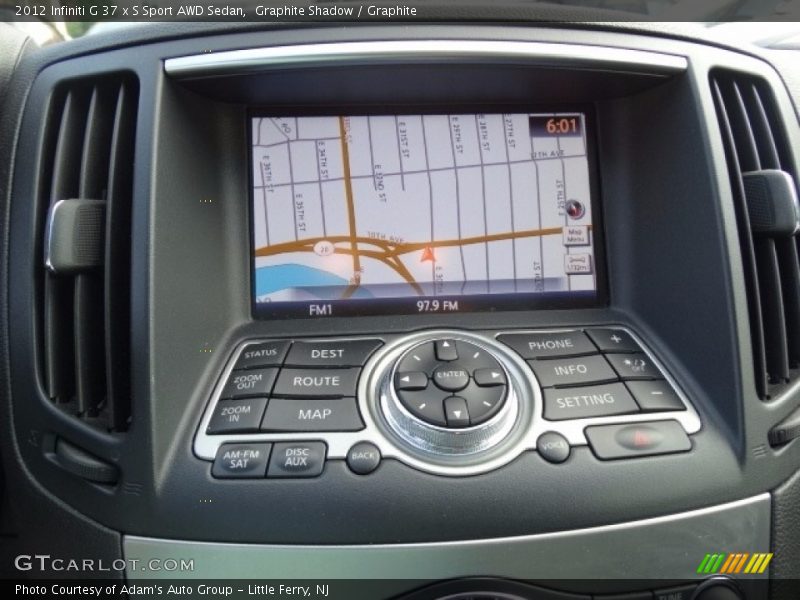 Graphite Shadow / Graphite 2012 Infiniti G 37 x S Sport AWD Sedan