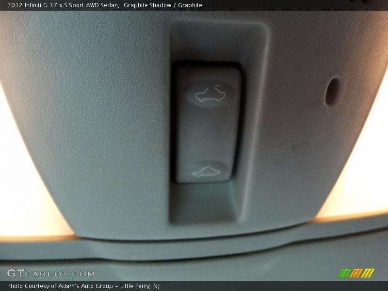 Graphite Shadow / Graphite 2012 Infiniti G 37 x S Sport AWD Sedan