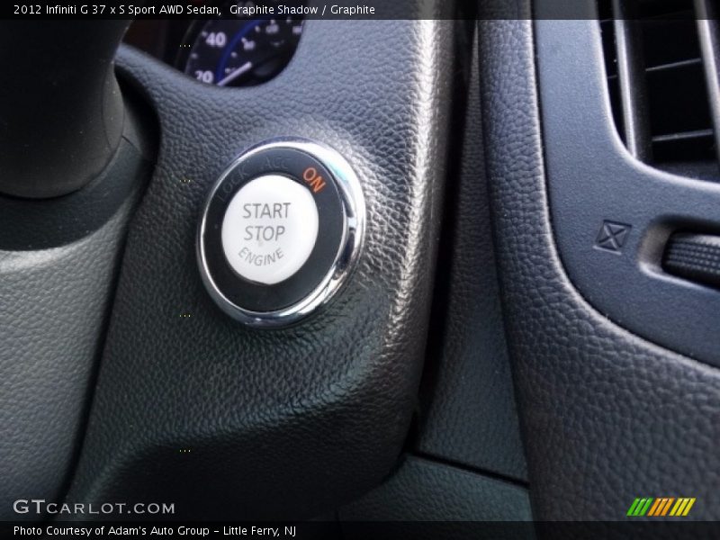 Graphite Shadow / Graphite 2012 Infiniti G 37 x S Sport AWD Sedan
