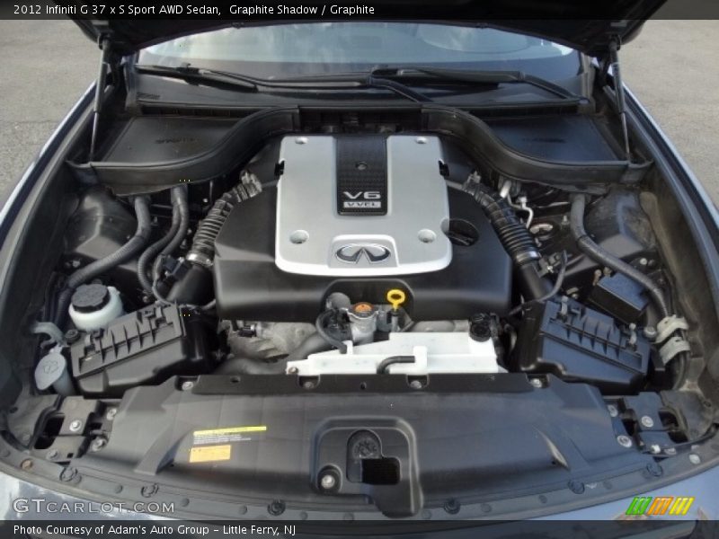 Graphite Shadow / Graphite 2012 Infiniti G 37 x S Sport AWD Sedan