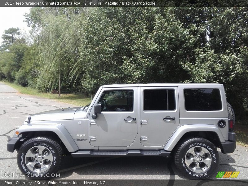 Back to this Billet Silver Metallic 2017 Jeep Wrangler Unlimited Sahara 4x4...