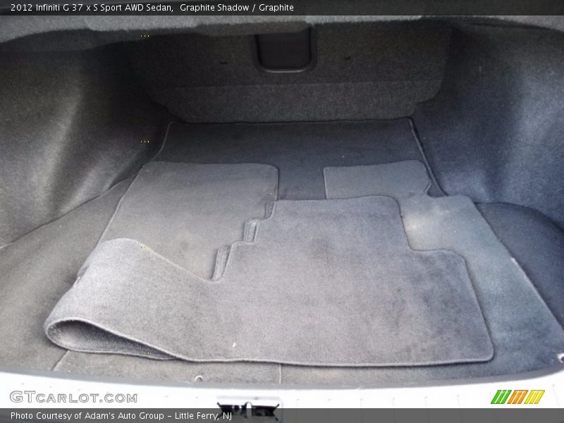 Graphite Shadow / Graphite 2012 Infiniti G 37 x S Sport AWD Sedan