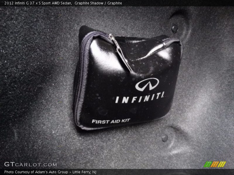 Graphite Shadow / Graphite 2012 Infiniti G 37 x S Sport AWD Sedan