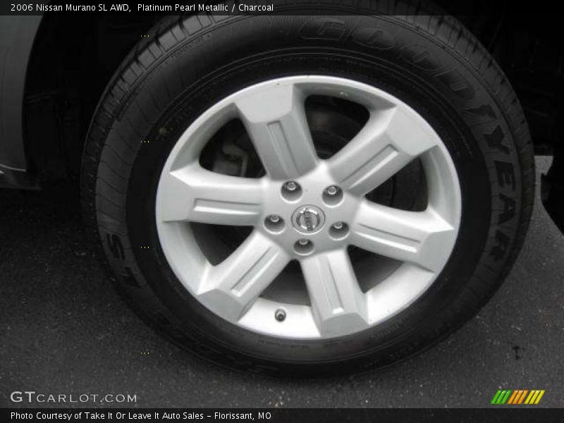Platinum Pearl Metallic / Charcoal 2006 Nissan Murano SL AWD
