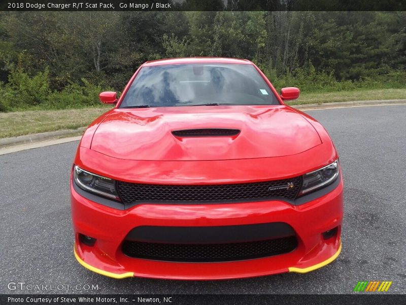 Go Mango / Black 2018 Dodge Charger R/T Scat Pack
