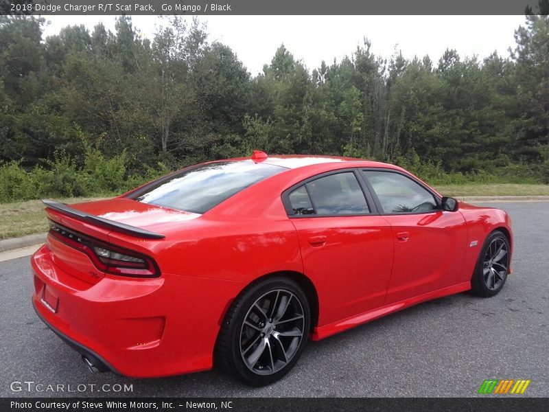 Go Mango / Black 2018 Dodge Charger R/T Scat Pack