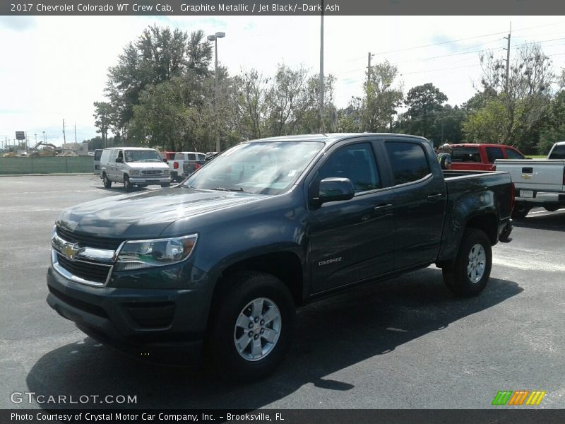 Graphite Metallic / Jet Black/­Dark Ash 2017 Chevrolet Colorado WT Crew Cab