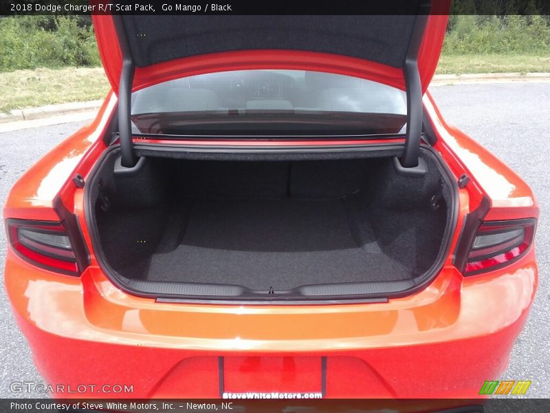Go Mango / Black 2018 Dodge Charger R/T Scat Pack