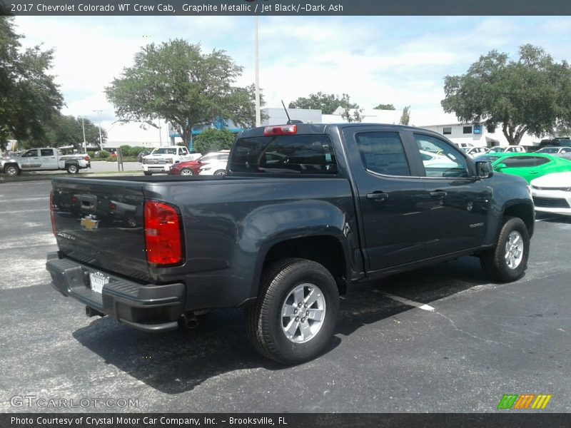 Graphite Metallic / Jet Black/­Dark Ash 2017 Chevrolet Colorado WT Crew Cab