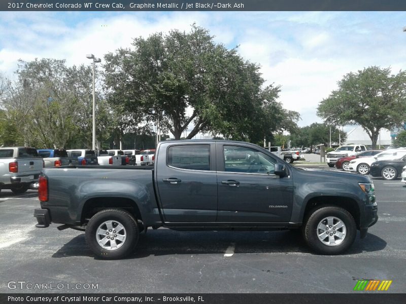 Graphite Metallic / Jet Black/­Dark Ash 2017 Chevrolet Colorado WT Crew Cab