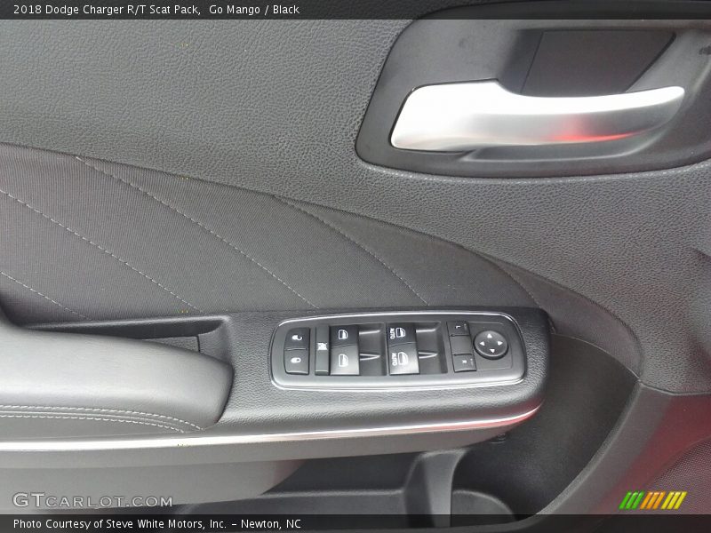 Go Mango / Black 2018 Dodge Charger R/T Scat Pack