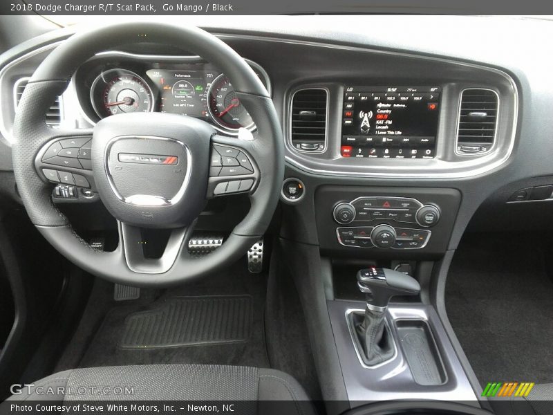 Controls of 2018 Charger R/T Scat Pack