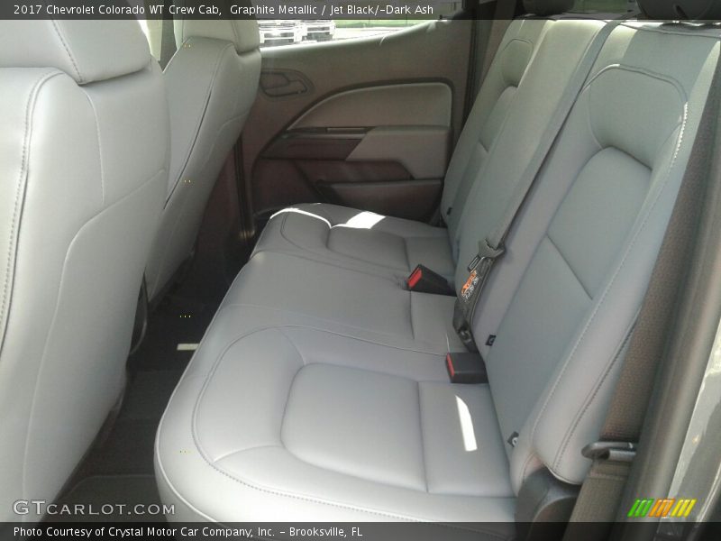 Graphite Metallic / Jet Black/­Dark Ash 2017 Chevrolet Colorado WT Crew Cab