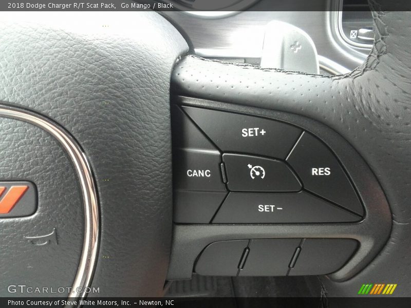 Controls of 2018 Charger R/T Scat Pack