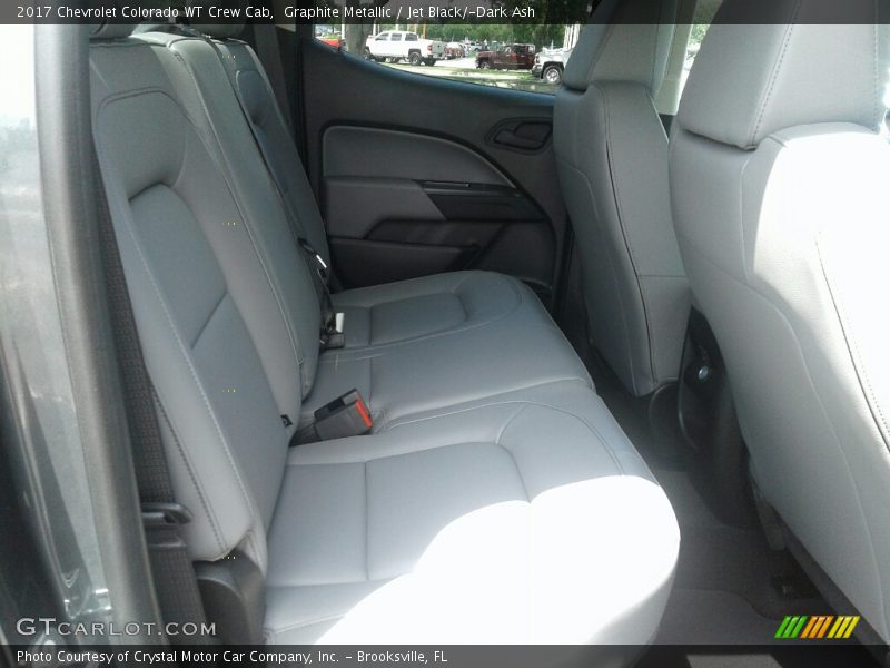 Graphite Metallic / Jet Black/­Dark Ash 2017 Chevrolet Colorado WT Crew Cab