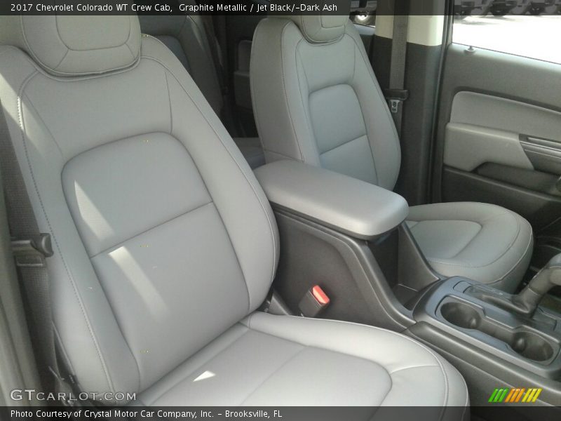 Graphite Metallic / Jet Black/­Dark Ash 2017 Chevrolet Colorado WT Crew Cab