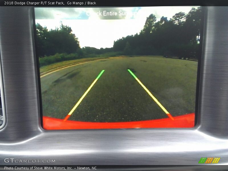 Go Mango / Black 2018 Dodge Charger R/T Scat Pack